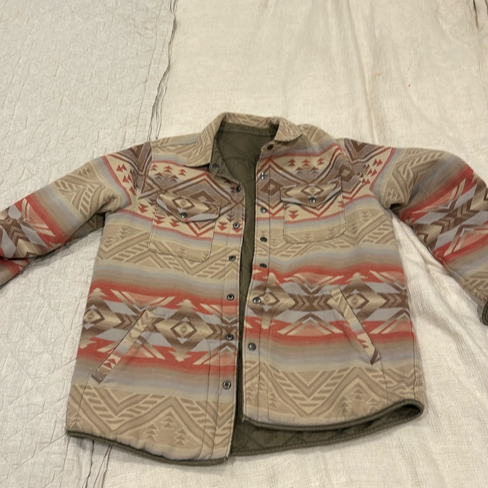 Faherty Doug Good Feather Reversible Bondi Jacket